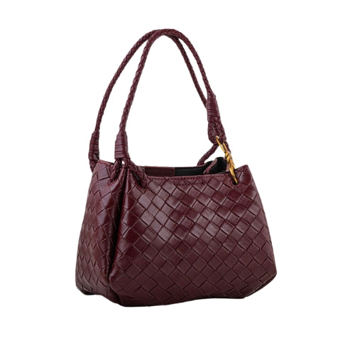 Women Woven Shoulder Handbag